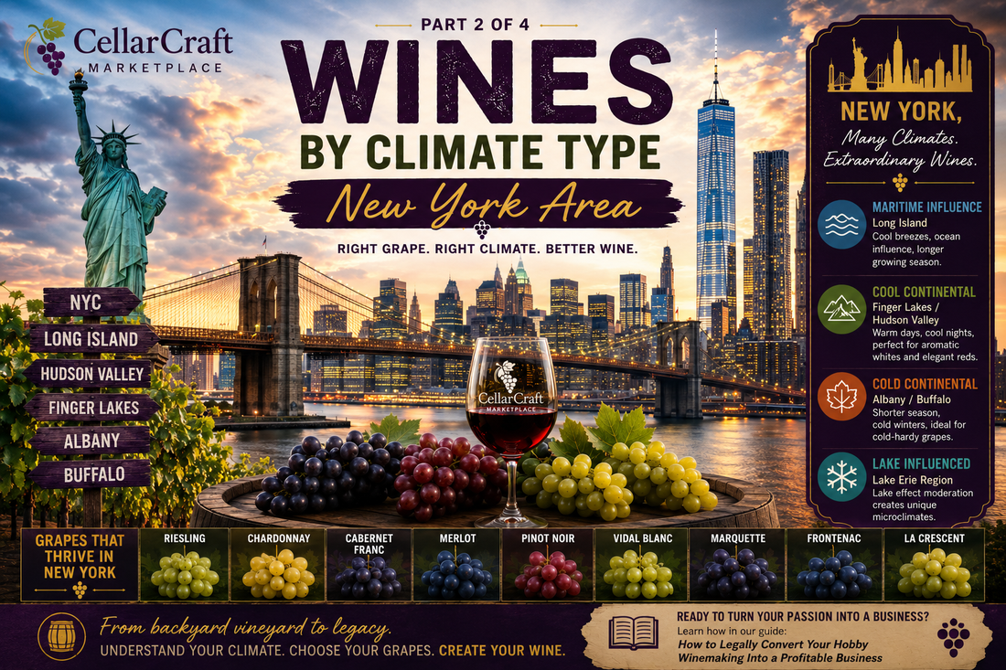 Best wine grapes for New York's climate — cold-hardy varieties for home vineyards in the Northeast