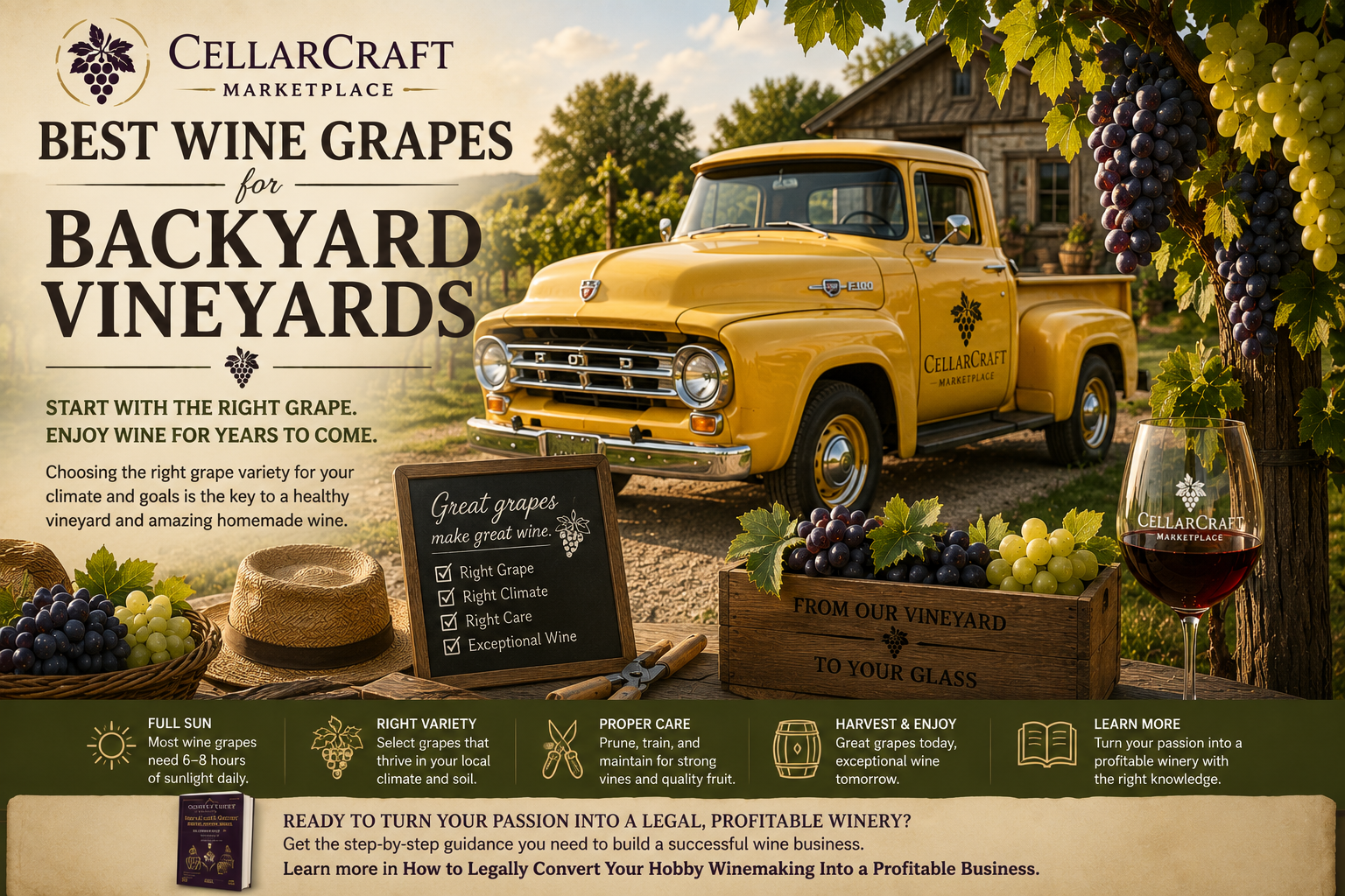 Best Wine Grapes for Backyard Vineyards