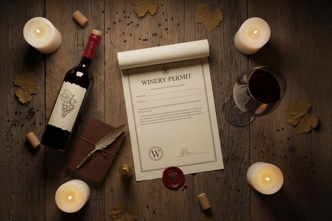Winery startup checklist for launching a legal wine business