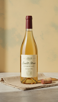 Sunlit straw chardonnay in premium presentation box