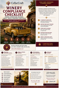 Winery Compliance Checklist for TTB records, labels, taxes, and operations