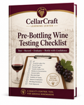 Pre-Bottling Wine Testing Checklist | Wine Quality & Contamination Testing Guide